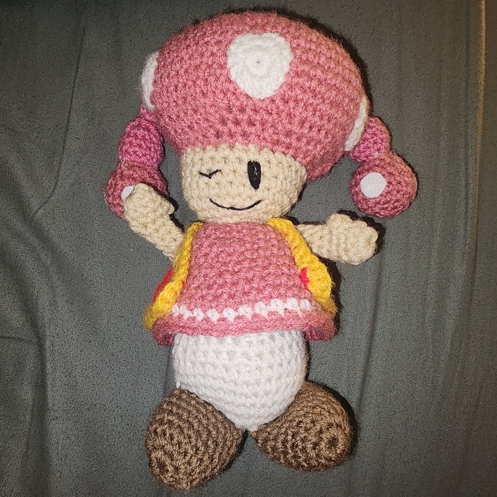 Crochet Toadette Plush